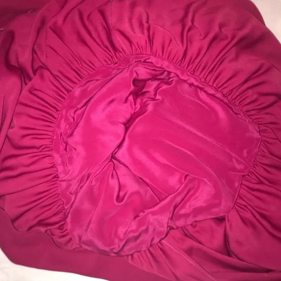 Alexander McQueen Asymmetric Ruffle Hem Drape Dress NWT 44/8 - Picture 6 of 11